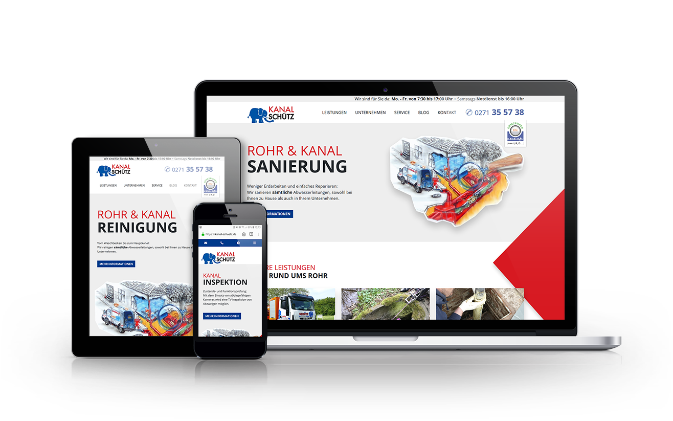Unser neuestes Projekt ist die Website von Gustav Schütz GmbH & Co. KG