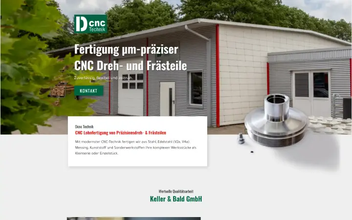 Website DCNC Keller & Bald