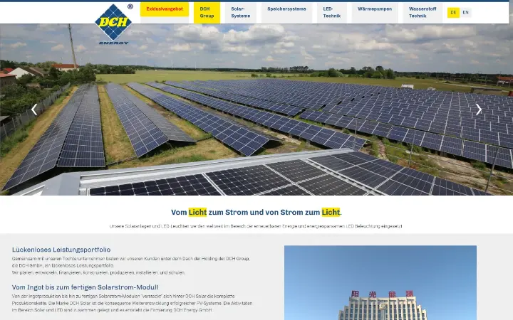Website DCH Group