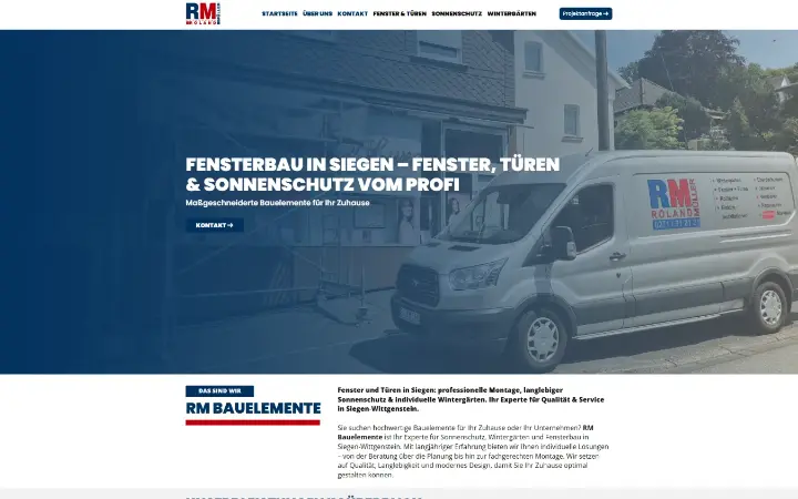 Website RM Bauelemente