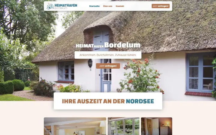 Website Heimathafen Bordelum